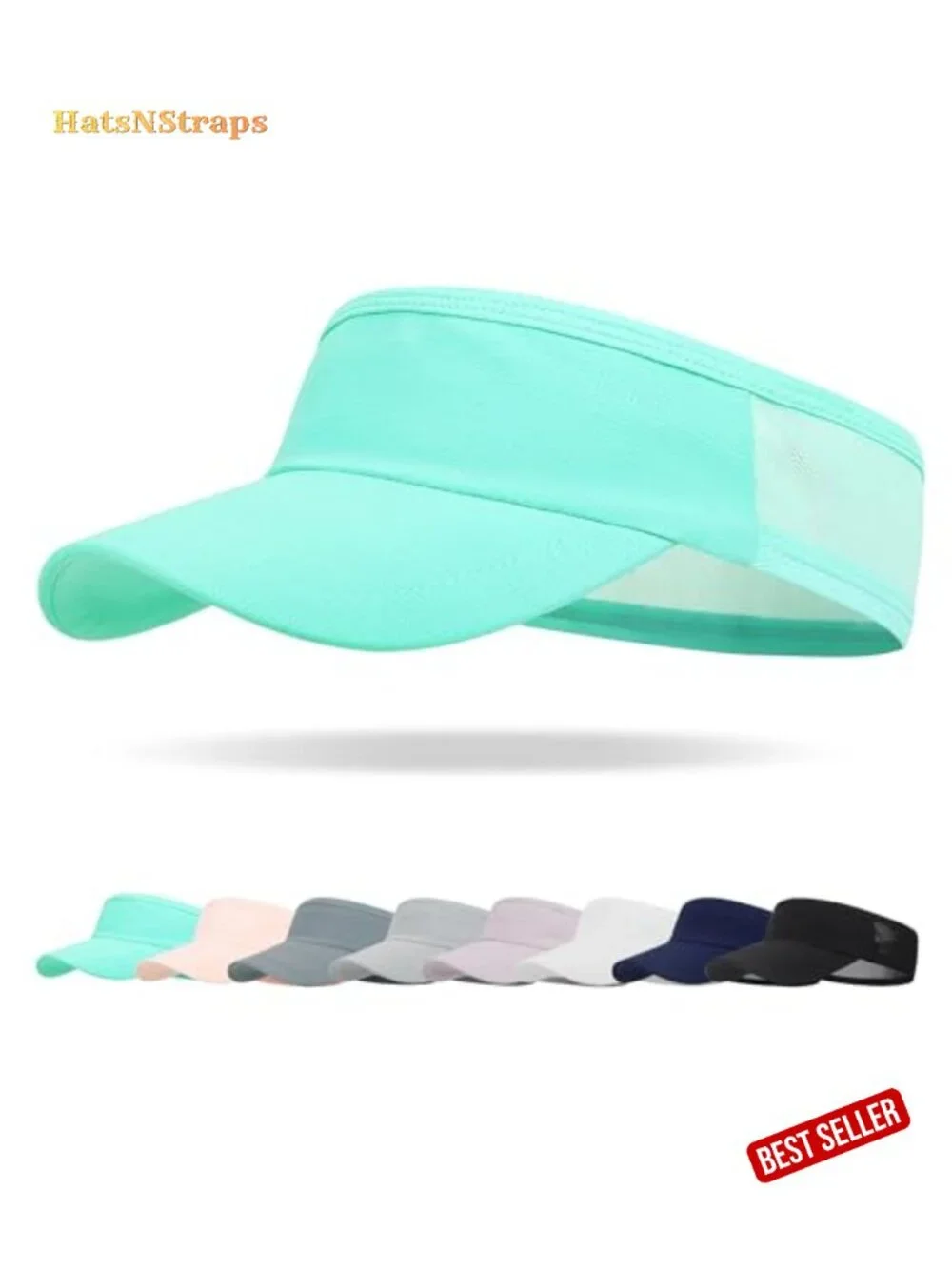 Sport Sun Visor Cooling Lightweight Stretchy Packable Running Golf Visor Hat